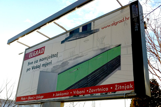 Elgrad – billboard
